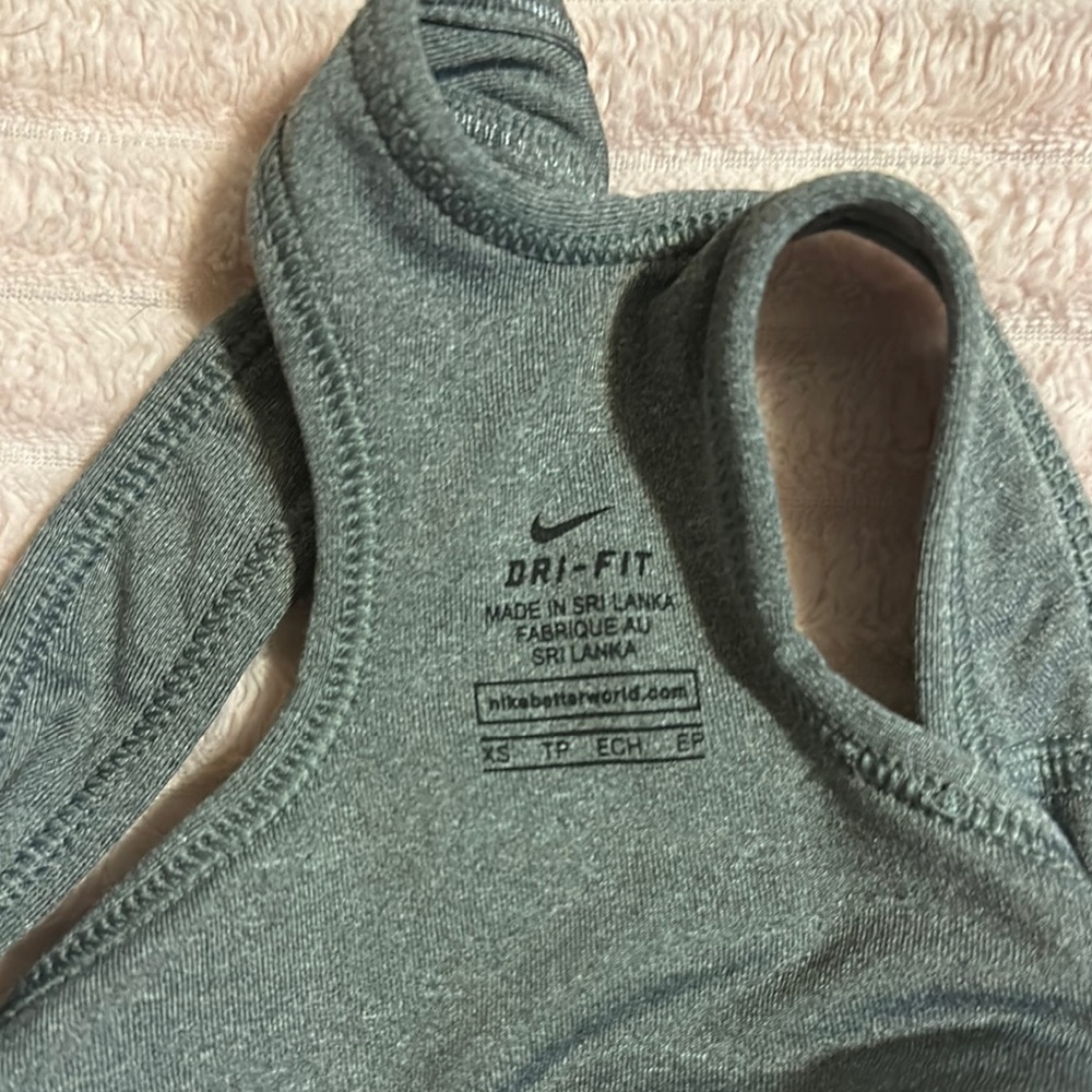 Nike Women's Gray Sports Bra - Picture 2 of 3